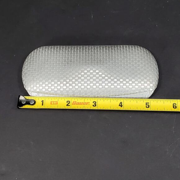 American Optical Aluminum Spectacles Glasses Case Vtg Cosplay 5.5" - Picture 3 of 6